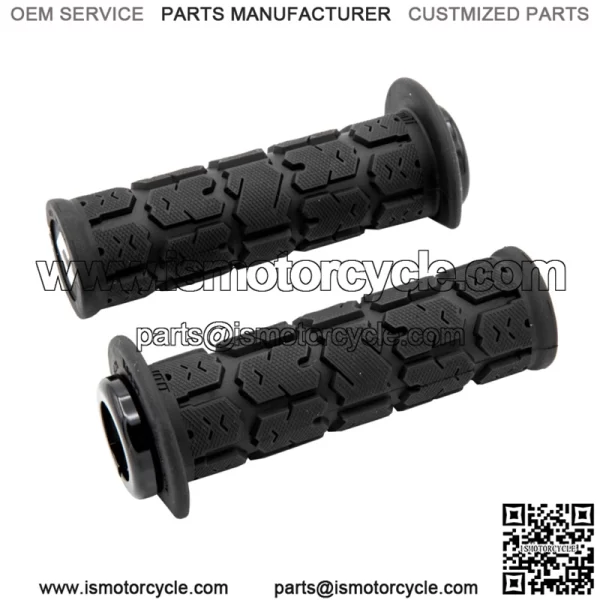 ODI Rogue Lock on Grips Black For YFZ KFX 450R 450 400EX LTZ 400 TRX450R ATC250 (For: Yamaha)