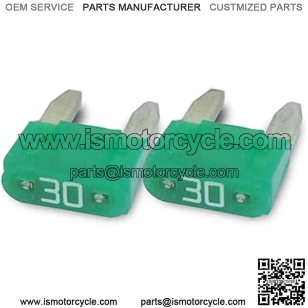 Polaris Ranger RZR ACE Scrambler Sportsman 30 Amp Fuse Green (PAIR) - 2434015