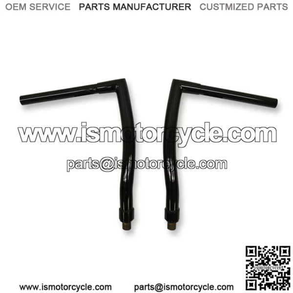 1.25" Strip Handlebars Black 0601-2554