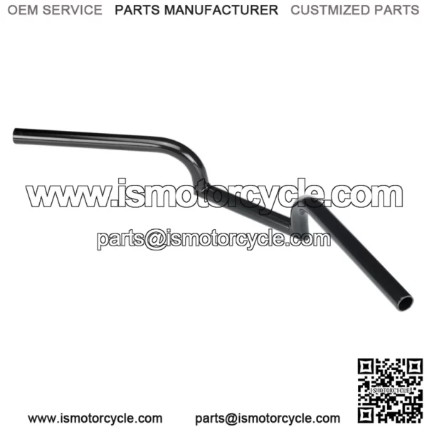 1" Handlebars slotted Black 6013-2016