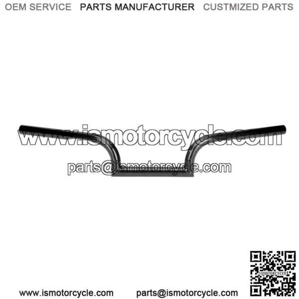 1in. Mustache Handlebars HB-MUN-01-BK