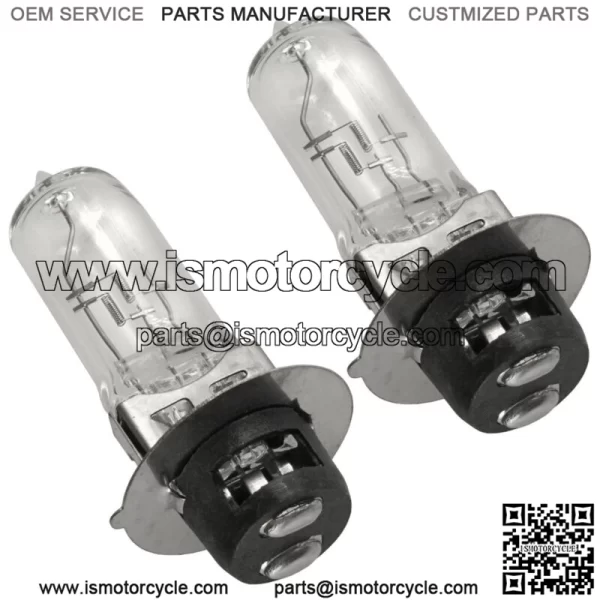 2 Headlight Halogen Bulb fits Honda TRX450ER Electric Start 2006 2007 2008-2014 - Image 3