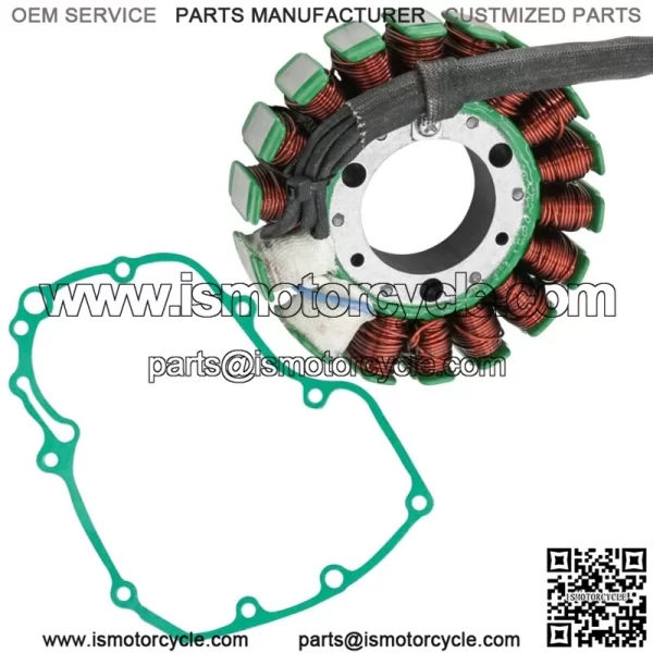 Stator & Left Crankcase Gasket for Honda TRX450ER 2006 2007 2008 2009 12 13 14 (For: Honda) - Image 5