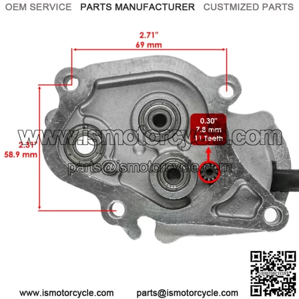 Power Shift Control Motor Honda TRX450ES Foreman 4X4 1998 99 00 01 02 03 2004 (For: Honda) - Image 3