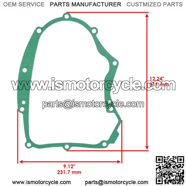 697227 690945 273488 Crankase Gasket For Electolux / Ayp / Cub Cadet / MTD - Image 2