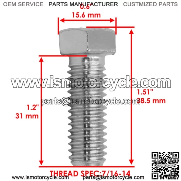 703579 2823471SM Deck Blade Bolt & Washer For Snapper For Simplicity For Murray - Image 2