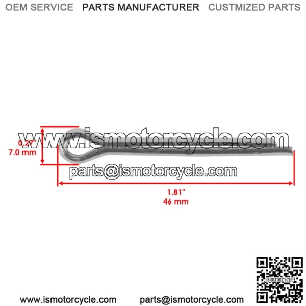 736-04228B 736-04228A 736-04228 714-0162 Front Wheel Washer & Pin For Cub Cadet - Image 3