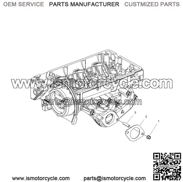 Polaris Gasket,  OEM Part 3040083, Qty 1