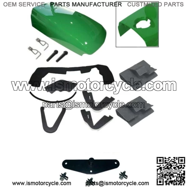 New Upper Hood/ Fuel Door Kit/ CATCH/CLIP/Seal/Stickers Kit fits John Deere 4600