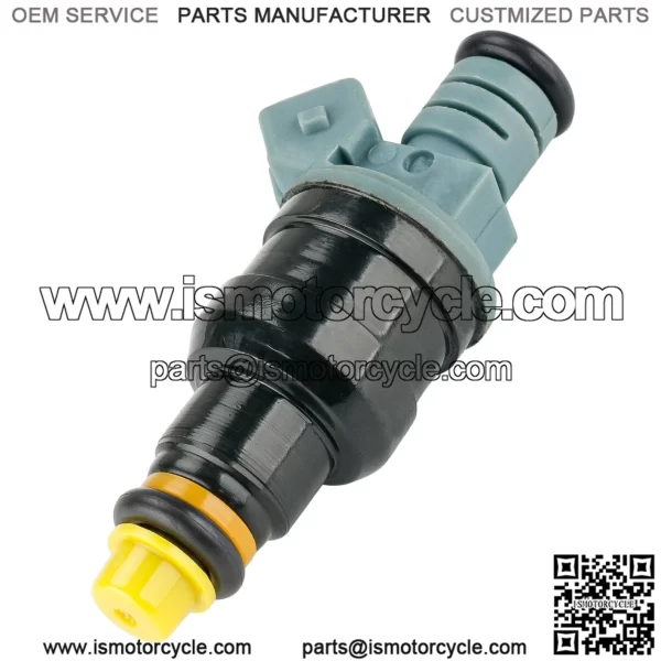 Fuel Injectors Compatible with 1995-1996 E350 Econoline Club Wagon 7.5L,1991-1996 F250 7.5L,1993-1995 Mustang,1991-1997 F350 7.5L,1995-1996 E350 Econoline 7.5L,Replace FJ699 F1TZ9F593C - Image 2