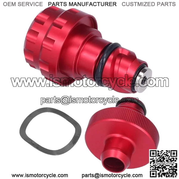15-21 F150 oil drain # red