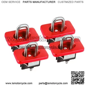 95-18 Dodge RAM Lock 4 Pack #Red