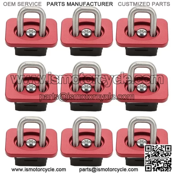 07-21 Chevrolet Lock 9 Pack #Red