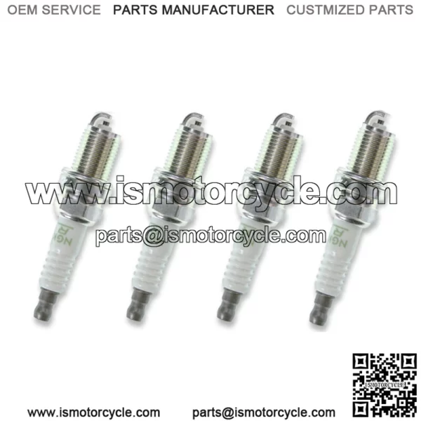 4pcs 07-13 Honda TRX420FE FourTrax Rancher 4X4 ES NGK V-Power Spark Plugs kf