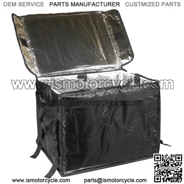 XL 62L Thermal Insulated Delivery Box For Motorcycles Scooters Food Delivery - Image 3