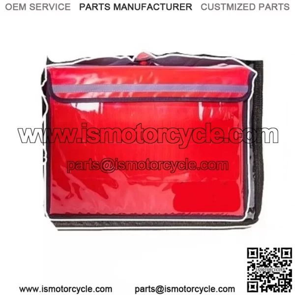 Food Delivery Box For Motorcycles Scooters 44L(Red)