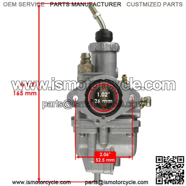 Carburetor For Yamaha Timberwolf 250 YFB250FW YFB250 Fw 4X4 94-2000/ 2X4 1996-99 - Image 2