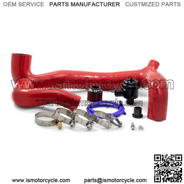 Boost Tube Blow Of Valve BOV Can Am Maverick X3 All Models Red (For: Can-Am) - Image 2