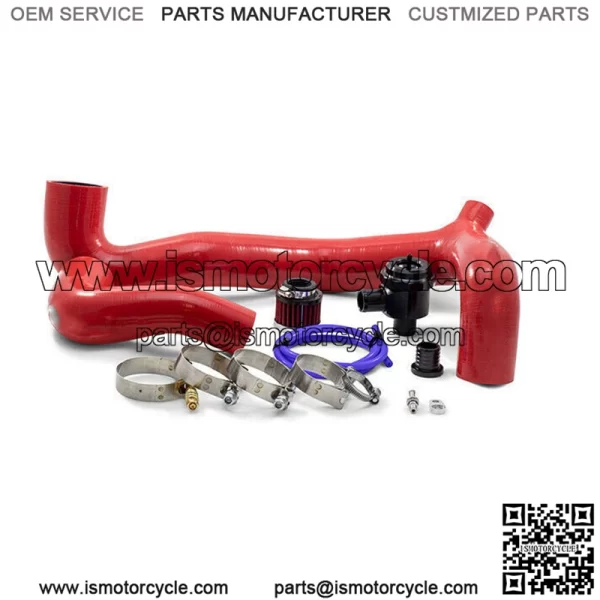 Boost Tube Blow Of Valve BOV Can Am Maverick X3 All Models Red (For: Can-Am) - Image 3