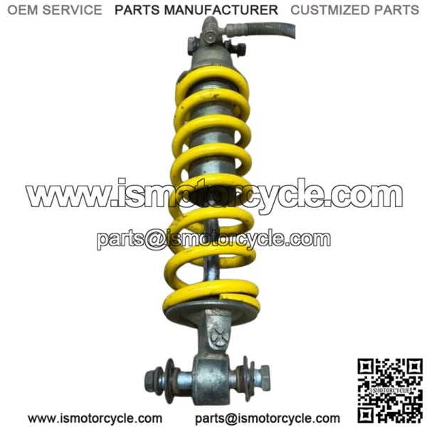 87-04 Yamaha Warrior 350 Rear Shock Absorber Suspension Complete Yellow (For: Yamaha) - Image 2