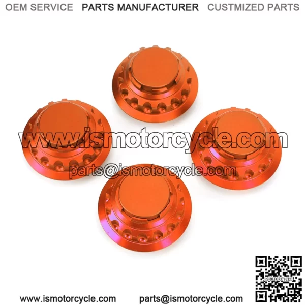 Porsche wheel center cover #orange