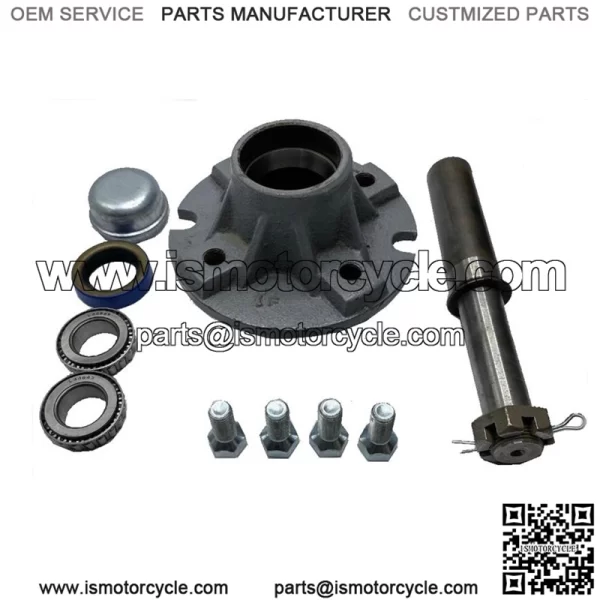 4 Bolt on 4.00" Hub & Spindle Assy. (HS125044)