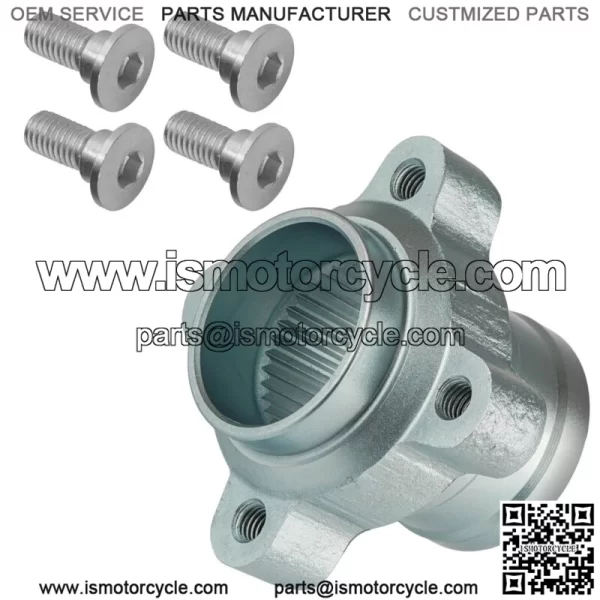 Rear Brake Rotor Hub For Yamaha Raptor 700 700R YFM700 YFM700R 2006-2022 (For: Yamaha Raptor 700)