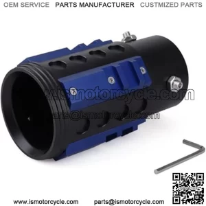 63mm aluminum alloy tail throat #blue