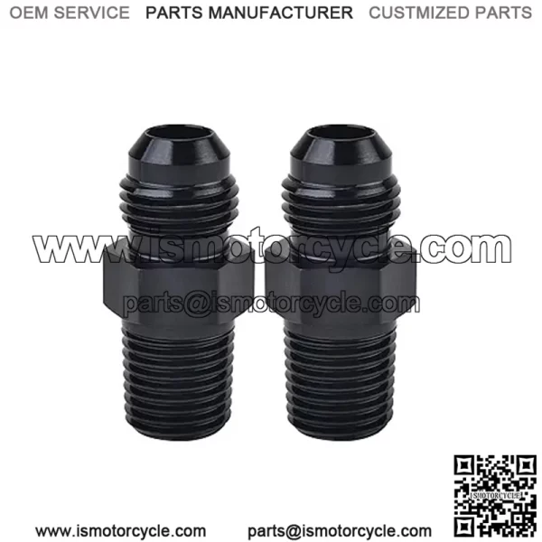 AN10 male to 3/4NPT 2-pack