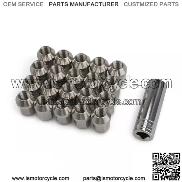 35mm Stainless steel nut 1# (19 pairs of sides) M12*1.5