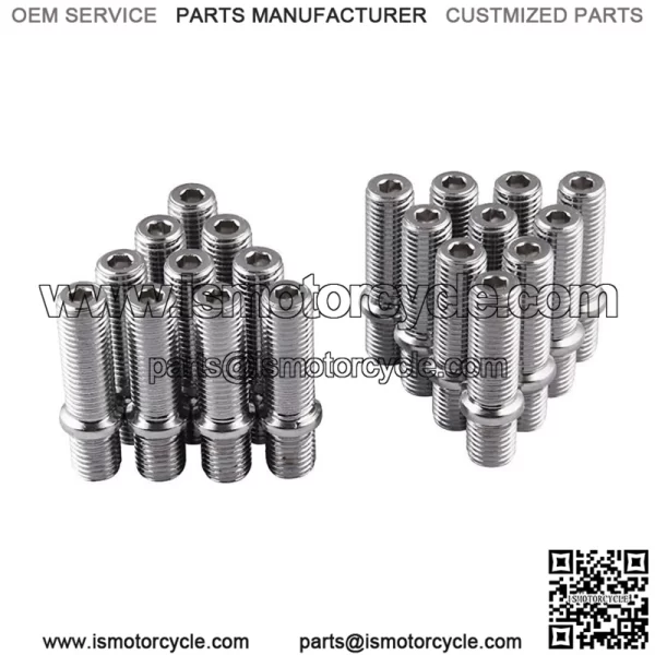 Short 50mm reverse bolt M12*1.5-M12*1.5 - Image 3