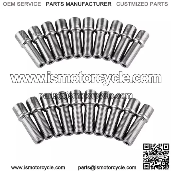 Short 50mm reverse bolt M14*1.5-M12*1.5