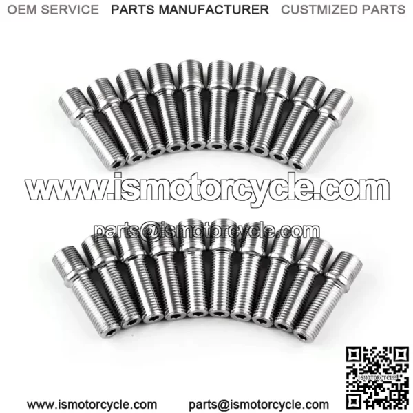 Short 50mm reverse bolt M14*1.5-M12*1.5 - Image 3