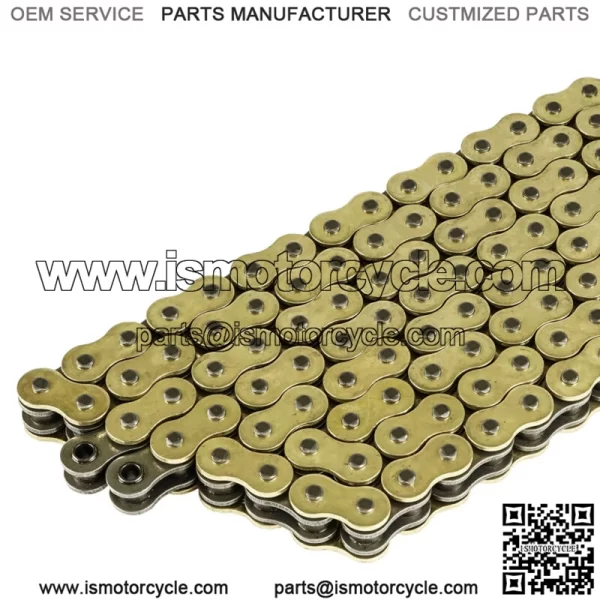 O-Ring Drive Chain for Honda TRX450R 2004 2005 2006 2007 2008 Golden - Image 3