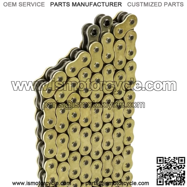 O-Ring Drive Chain for Honda TRX450R 2004 2005 2006 2007 2008 Golden - Image 4