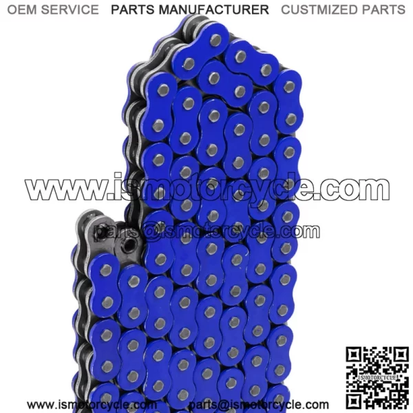 O-Ring Blue Drive Chain for Yamaha Raptor 700 YFM700R Se 2006-2013 (For: Yamaha Raptor 700) - Image 4