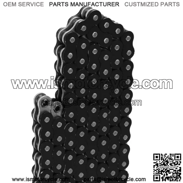 O-Ring Drive Chain for Yamaha Raptor 700 YFM700R Se 2006-2013 Black (For: Yamaha Raptor 700) - Image 4