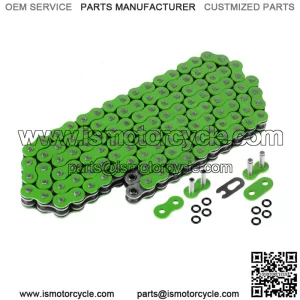 O-Ring Drive Chain for Yamaha Raptor 700 YFM700R Se 2006-2013 Green (For: Yamaha Raptor 700)