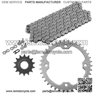 Drive Chain & Sprockets For Yamaha Raptor 700 YFM700 2013-2023 YFZ450  2004-2013 (For: Yamaha Raptor 700)