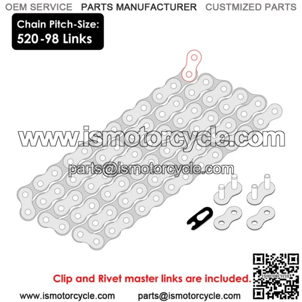 Drive Chain & Sprockets For Yamaha Raptor 700 YFM700 2013-2023 YFZ450  2004-2013 (For: Yamaha Raptor 700) - Image 2