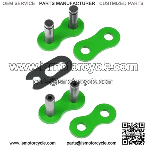 Green Drive Chain for Yamaha Blaster 200 YFS200 1988-2006 (For: Yamaha YFS200) - Image 4