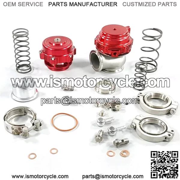 44mm exhaust valve + 50mm pressure relief valve # red