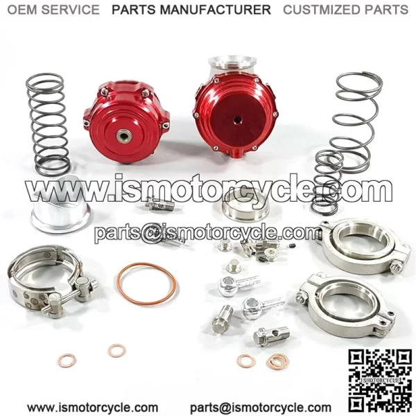 44mm exhaust valve + 50mm pressure relief valve # red - Image 2