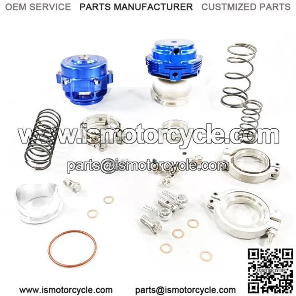 44mm exhaust valve + 50mm pressure relief valve #blue - Image 4