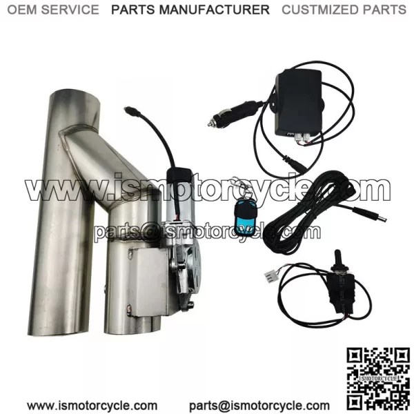 2.5-inch single-open integrated Y-type exhaust valve remote control and manual