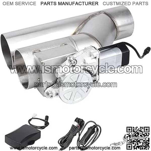 3-inch double-open integrated Y-type exhaust valve remote control and manual