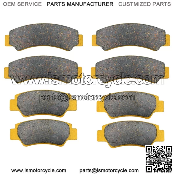 CF Moto CFORCE 600, 800, 1000 2019-2024 Ceramic Brake Pad Set Front & Rear (For: CF-Moto) - Image 2