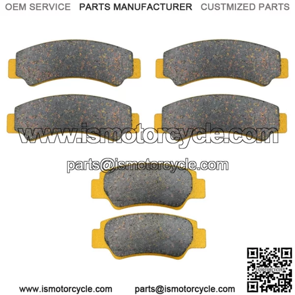 Traild CFMoto CFORCE 400/500 G2 2022-2024 Ceramic Brake Pad Set Front & Rear (For: CF-Moto) - Image 2