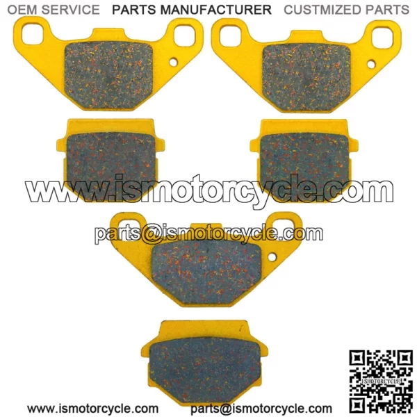 Traild CFMoto CForce 110 2023-2024 Ceramic Brake Pad Set Front & Rear (For: CF-Moto) - Image 2