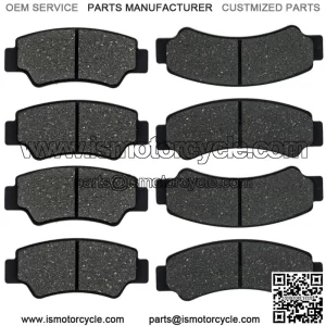 Brake Pad Set For CFMoto CFORCE 600 800 ZFORCE 500 1000 Semi-Metallic (For: CF-Moto)